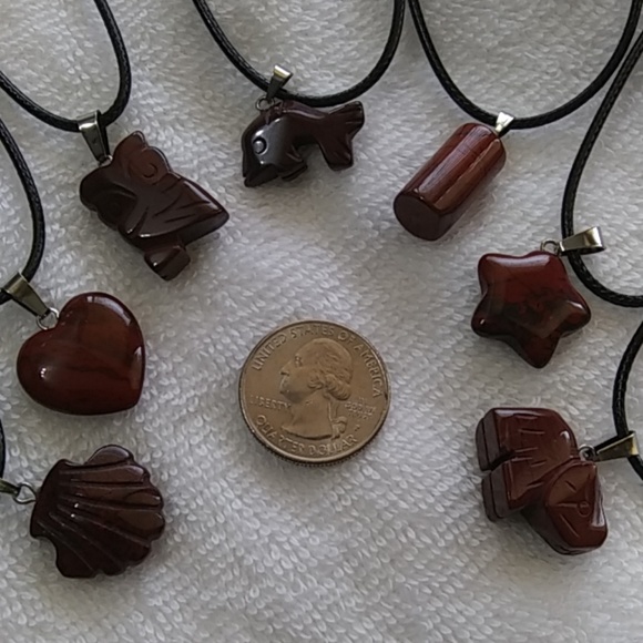 Red jasper necklace - Picture 1 of 4